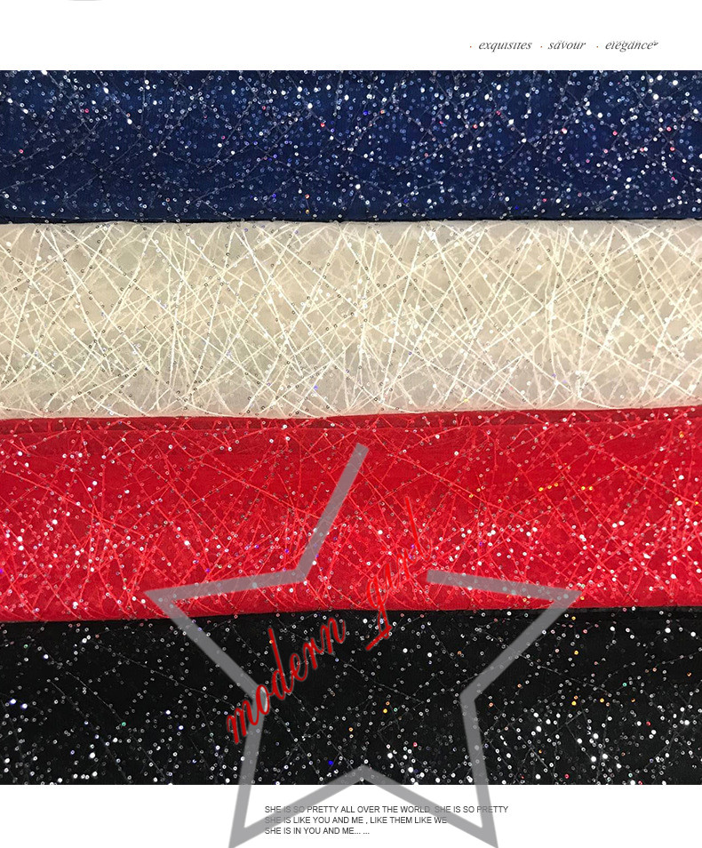 Fabric sequins for Wedding Dress Prom Evening Gowns Decorations Fabric 1 Yards Free Shipping Cheap Dress Fabric
