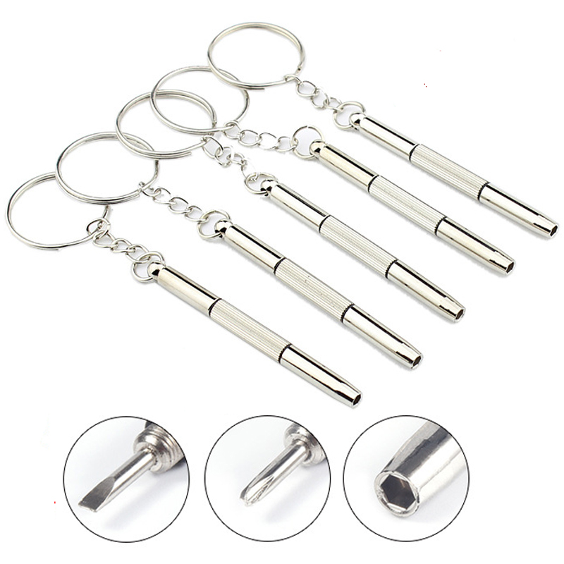 3 in 1 Eyeglass Screwdriver Keychain Repair Glasses Watch Phone Triple Versatile Small Screwdriver Eyeglass Mini Screwdriver BH2365 TQQ
3 in 1 Eyeglass Screwdriver Keychain Repair Glasses Watch Phone Triple Versatile Small Screwdriver Eyeglass Mini Screwdriver BH2365 TQQ