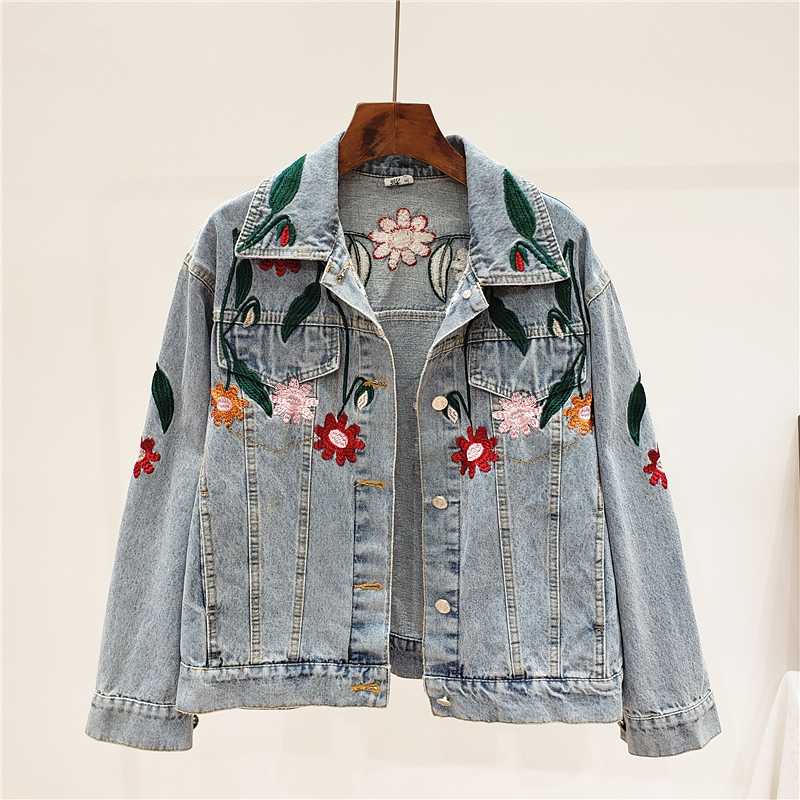 New BF Harajuk Loose Denim Jacket Women Embroidery Jeans Coat Hip Hop Single Breasted Jeans Jacket Casual Women Overalls, Photo color
New BF Harajuk Loose Denim Jacket Women Embroidery Jeans Coat Hip Hop Single Breasted Jeans Jacket Casual Women Overalls, Photo color