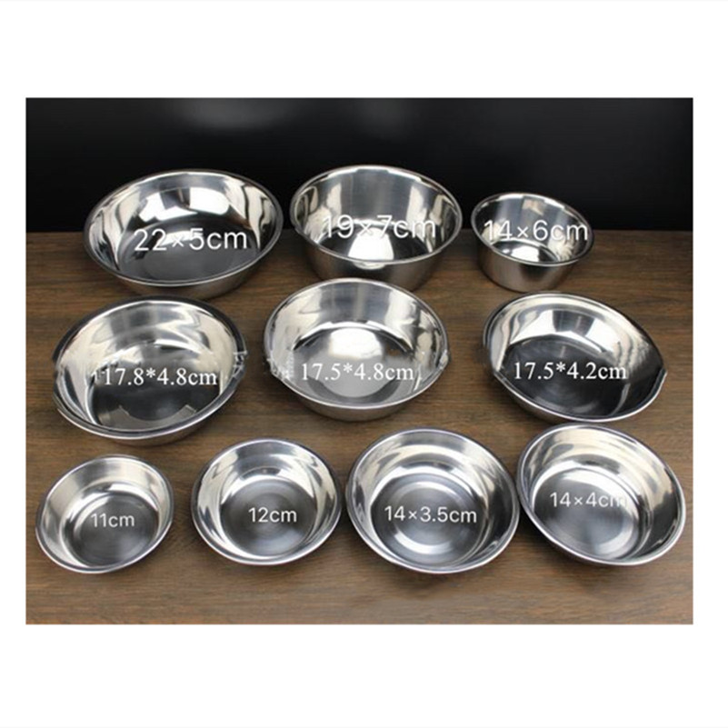 Dog Pet Stainless steel Bowls Feeders New Fashion Cat Pet Supplies circular square solid color pets eating tools plain express edition 0132
Dog Pet Stainless steel Bowls Feeders New Fashion Cat Pet Supplies circular square solid color pets eating tools plain express edition 0132