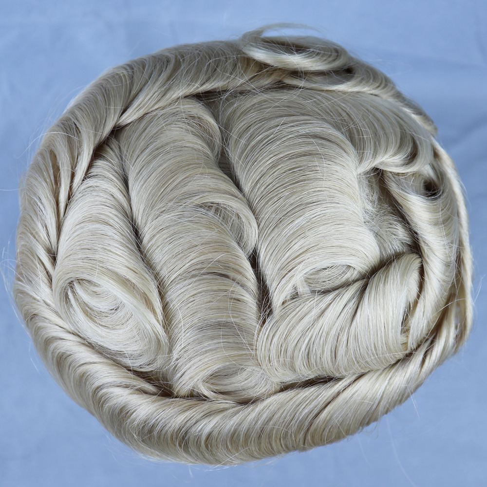 Men's Toupee 613 Blonde Brazilian Remy Human Hair Toupee for Men Hair Replacement System Wigs for Man Thin PU Hairpieces, Natural color
Men's Toupee 613 Blonde Brazilian Remy Human Hair Toupee for Men Hair Replacement System Wigs for Man Thin PU Hairpieces, Natural color