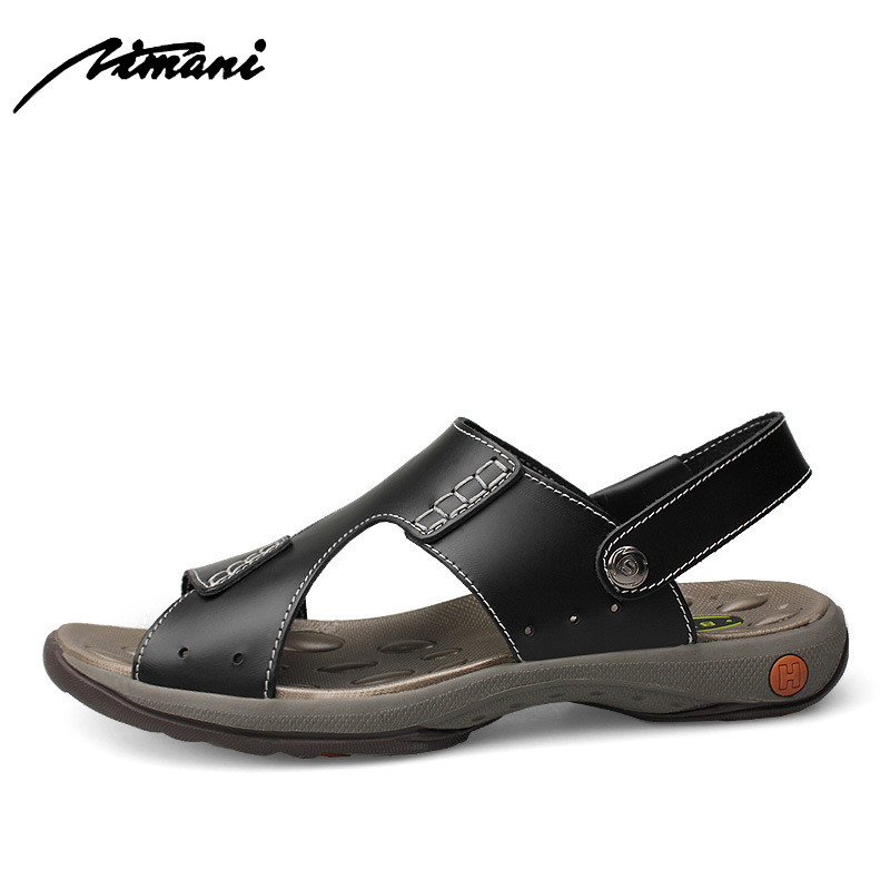 New Leather Sandals Men Roman Sandals Summer Beach Men Casual Shoes Beach Flip Flops Male Fashion Outdoor Slippers Shoes, Beige
New Leather Sandals Men Roman Sandals Summer Beach Men Casual Shoes Beach Flip Flops Male Fashion Outdoor Slippers Shoes, Beige