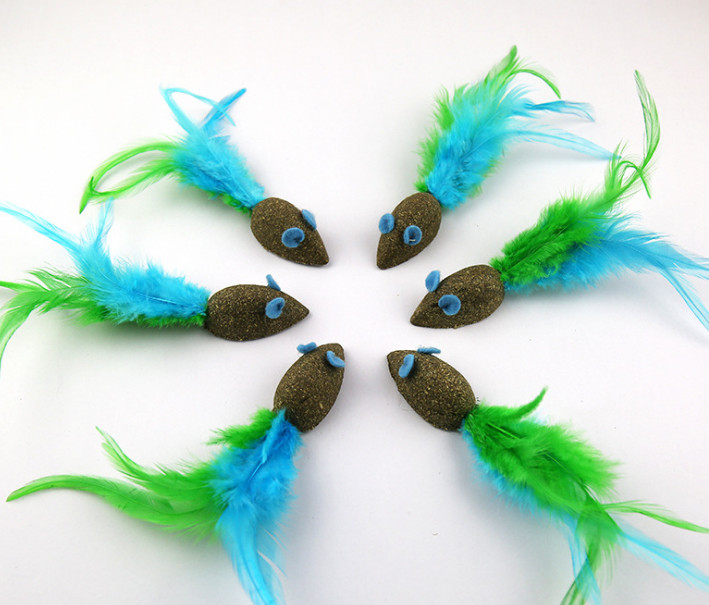 Catnip Toys Soft Feather Cat Toy mouseTreats Interactive Kitten Toys gato katten speelgoed cat playing toy 20pcs/lot
Catnip Toys Soft Feather Cat Toy mouseTreats Interactive Kitten Toys gato katten speelgoed cat playing toy 20pcs/lot