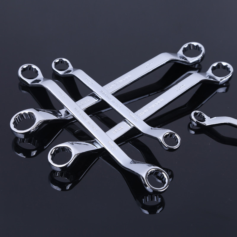 Double-headed Plum Wrenches 45 Degree Angle Car Repair Quick Manual Spanner Auto Repair Hardware Tools Household Tool