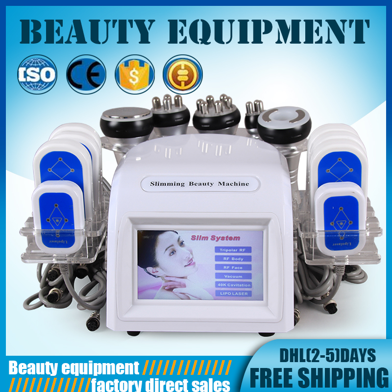New Model 40k Ultrasonic liposuction Cavitation 8 Pads lipo Laser Slimming Machine Vacuum RF Skin Care Salon Spa Equipme
New Model 40k Ultrasonic liposuction Cavitation 8 Pads lipo Laser Slimming Machine Vacuum RF Skin Care Salon Spa Equipme