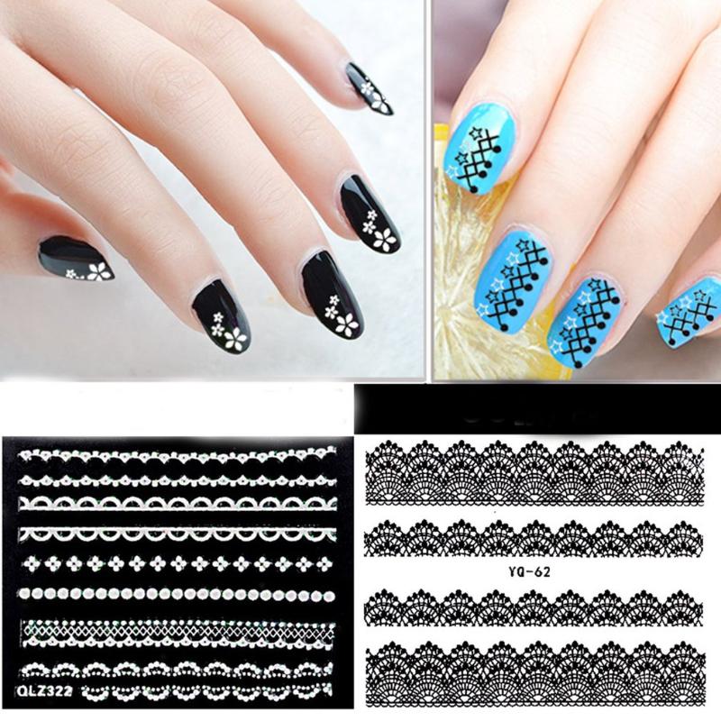 Nail Sticker 30 Pieces Mixed Sticker White Black Lace TZ0051 Manicure Stamping DIY Decoration Tools
Nail Sticker 30 Pieces Mixed Sticker White Black Lace TZ0051 Manicure Stamping DIY Decoration Tools