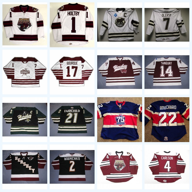 AHL Hershey Bears 1 Brayden Holtby 22 Francois Bouchard 75th 2 Nick Naumenko 17 Chris Bourque Hokcey Jersey Avalanche Capitals Burgandy, 22 francois bouchard 75th season
AHL Hershey Bears 1 Brayden Holtby 22 Francois Bouchard 75th 2 Nick Naumenko 17 Chris Bourque Hokcey Jersey Avalanche Capitals Burgandy, 22 francois bouchard 75th season