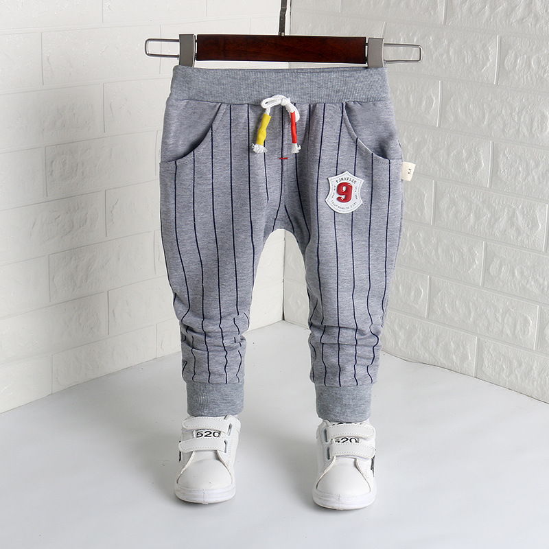 Newborn Kids Baby Boys Girls Trousers Children Clothing Kids Fashion Striped Cotton Casual Bottoms Sports Long Pants, Gray
Newborn Kids Baby Boys Girls Trousers Children Clothing Kids Fashion Striped Cotton Casual Bottoms Sports Long Pants, Gray