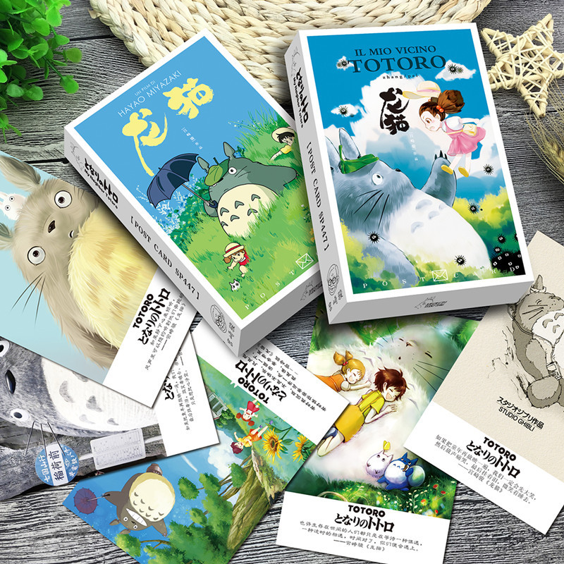 36 pcs/pack Miyazaki Totoro Greeting Card Postcard Birthday Letter Envelope Gift Card Set Message
36 pcs/pack Miyazaki Totoro Greeting Card Postcard Birthday Letter Envelope Gift Card Set Message