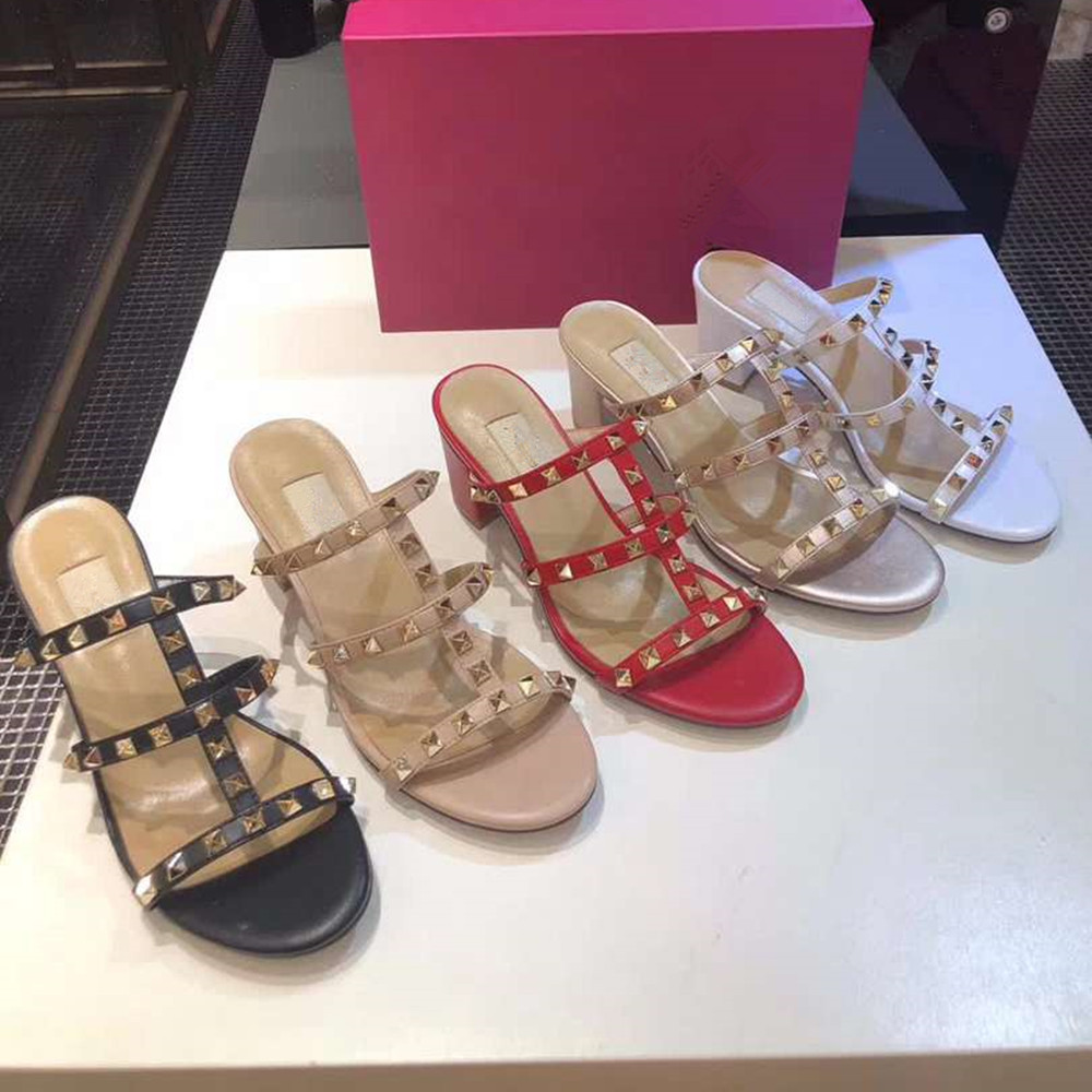 Leather Flat Bottom Sandals Leisure Comfortable Fashion Luxury Strap Rivet 6.5cm High Heel Sandals Black Yellow Nude High Quality Slippers, Flip-flops 3
Leather Flat Bottom Sandals Leisure Comfortable Fashion Luxury Strap Rivet 6.5cm High Heel Sandals Black Yellow Nude High Quality Slippers, Flip-flops 3