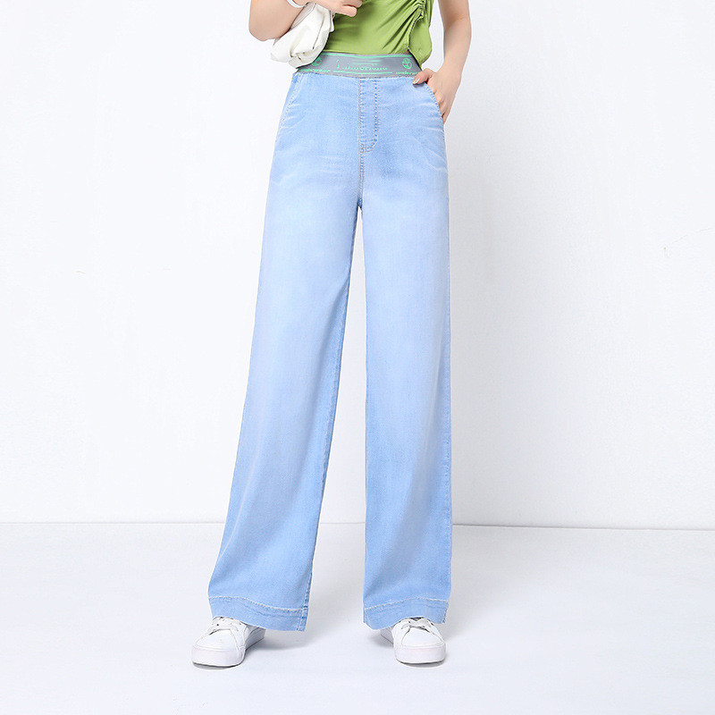 2020 Summer Wide Leg Denim Jeans Women Loose LIght Blue Mom Jeans High Waist Ladies Plus Size Wide Leg Pants, Kpwm0133
2020 Summer Wide Leg Denim Jeans Women Loose LIght Blue Mom Jeans High Waist Ladies Plus Size Wide Leg Pants, Kpwm0133