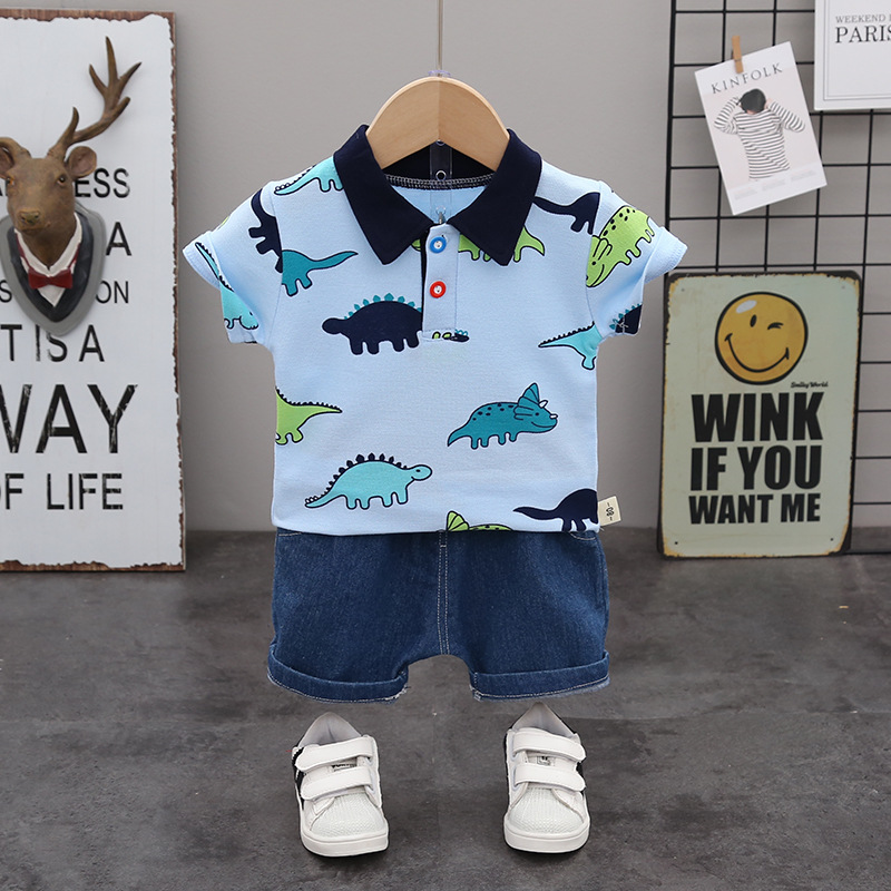New Summer Kids Clothes Set Cartoon Print Baby Boy Clothes 2pcs Toddler Girls Short Sleeve + Shorts Sets Infant Clothing Sets, Picture color
New Summer Kids Clothes Set Cartoon Print Baby Boy Clothes 2pcs Toddler Girls Short Sleeve + Shorts Sets Infant Clothing Sets, Picture color