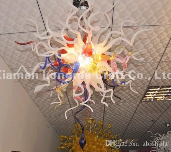 AC LED Light Source Blown Glass Style Chandelier Home Hotel Villa Decoration Modern Crystal Hanging LED Chandelier
AC LED Light Source Blown Glass Style Chandelier Home Hotel Villa Decoration Modern Crystal Hanging LED Chandelier