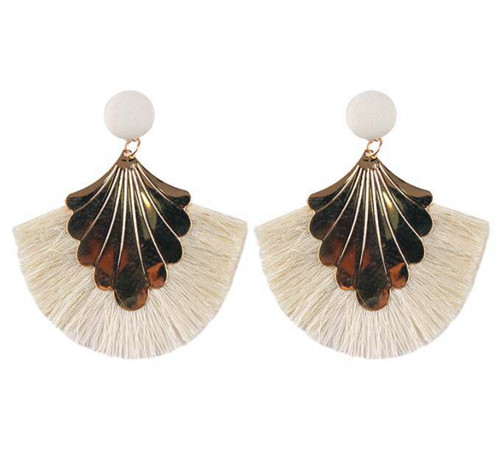 Fashion Tassel Earrings Vintage Retro Tassel Bohemia National Style Jewelry Female Style Drop Earrings for Women, Idea Gift for Sister, Wife