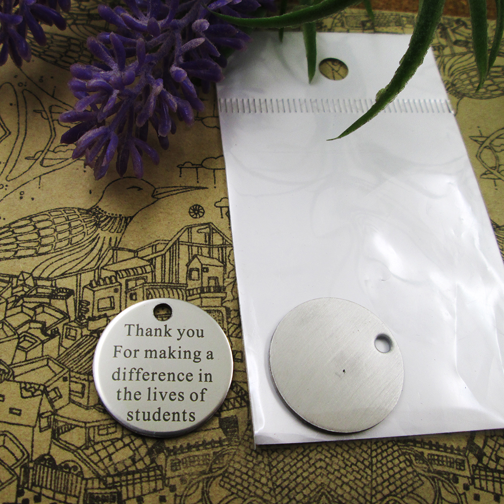 40pcs--"thank you for making a difference"stainless steel charms more style for choosing DIY Charms pendants for necklace
40pcs--"thank you for making a difference"stainless steel charms more style for choosing DIY Charms pendants for necklace