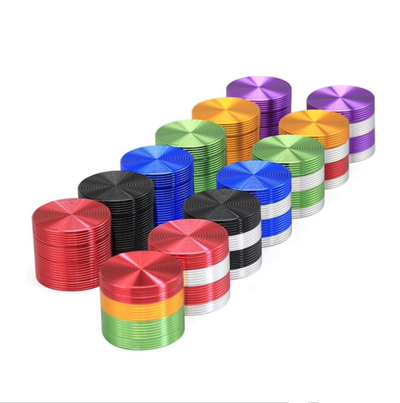 Tobacco Grinders Colorful Smoking Grinders Thread Metal Grinder 4 Layers Spice Crusher Hand Muller Latest Smoking Accessories LQP-YW3188
Tobacco Grinders Colorful Smoking Grinders Thread Metal Grinder 4 Layers Spice Crusher Hand Muller Latest Smoking Accessories LQP-YW3188