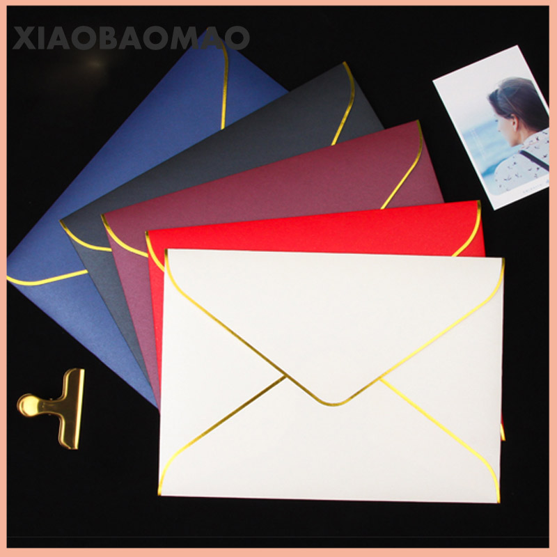 5pcs/lot A4 320mmm*230mm 32cm *23cm Exquisite Bronzing Western Envelopes Greeting Card Gift Packaging Vintage Envelopes for Wedd
5pcs/lot A4 320mmm*230mm 32cm *23cm Exquisite Bronzing Western Envelopes Greeting Card Gift Packaging Vintage Envelopes for Wedd