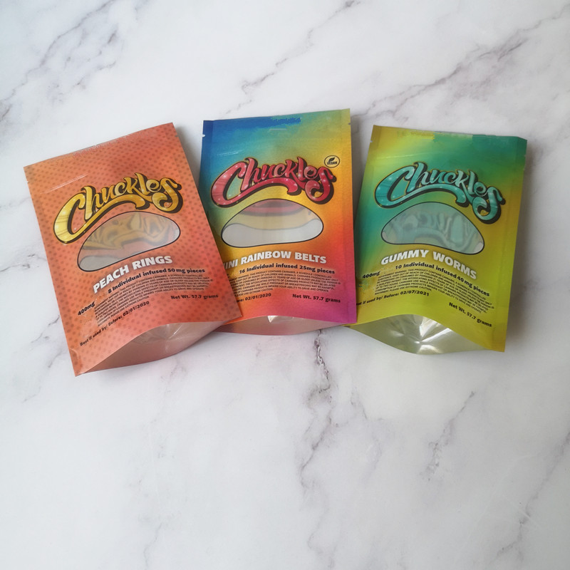 New Hot Sale Chuckles Flavor Bag Herb Flower Zipper Bag Dry Tobacco Retail Bag Package Packaging North America
New Hot Sale Chuckles Flavor Bag Herb Flower Zipper Bag Dry Tobacco Retail Bag Package Packaging North America