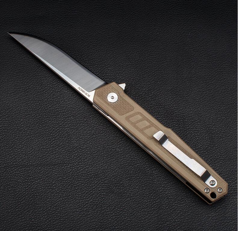 2 Handle Colors Ball Bearing Flipper Fold Knife D2 Satin Blade Fast Open Survival Folding Knives EDC Pocket Knifes
2 Handle Colors Ball Bearing Flipper Fold Knife D2 Satin Blade Fast Open Survival Folding Knives EDC Pocket Knifes