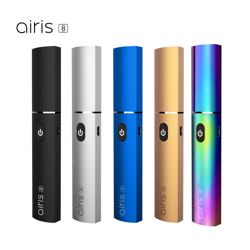 100% Authentic Airistech Airis 8 wax Vaporizer Vape Pen kit with Built-in 400mAh 16W Battery Dual Quartz Coil, Black
100% Authentic Airistech Airis 8 wax Vaporizer Vape Pen kit with Built-in 400mAh 16W Battery Dual Quartz Coil, Black