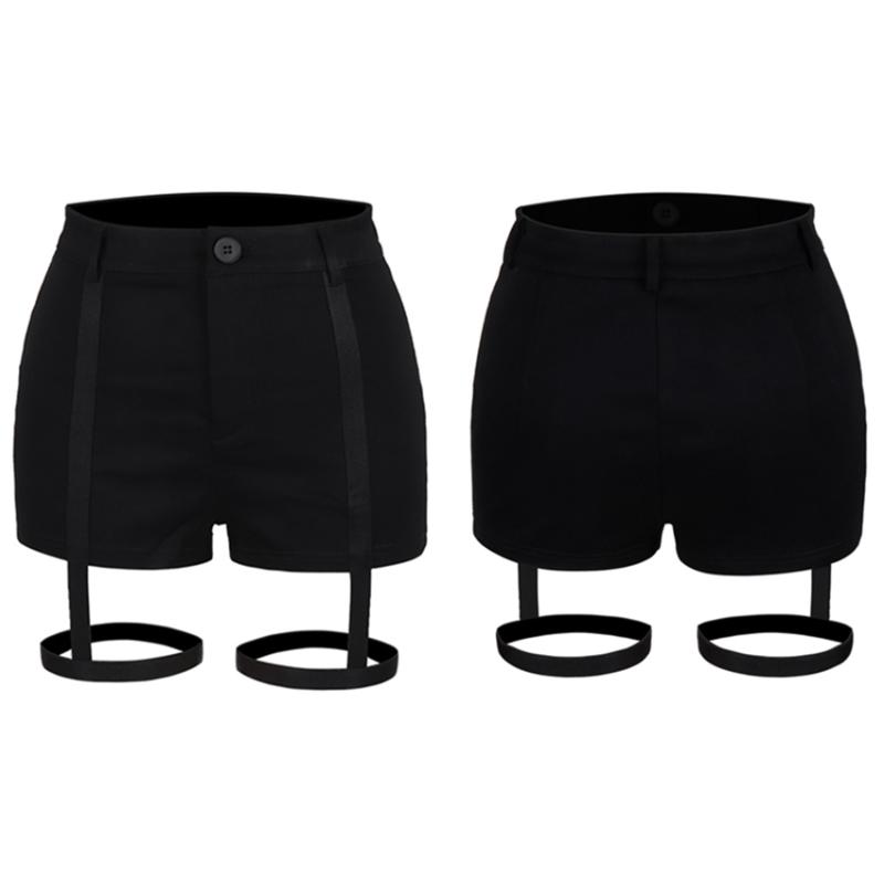 Punk Gothic Sexy Black Shorts Women' High Waist Party Club Bodycon Shorts 2020 Summer Short Skinny Garter Bandage, Fz0002
Punk Gothic Sexy Black Shorts Women' High Waist Party Club Bodycon Shorts 2020 Summer Short Skinny Garter Bandage, Fz0002