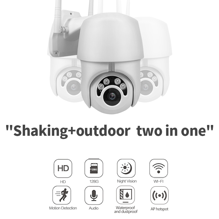 HD 1080P Cloud Storage Wireless Wifi PTZ IP Camera waterproof Outdoor Speed Dome Camera IR Night vision video Surveillance CCTV camcorder