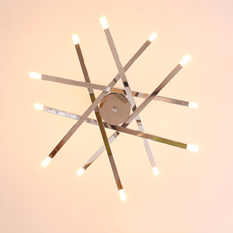 Creative Freely Diy Parlor Led Chandeliers Bedroom Kitchen Livingroom Pendant Lamp 12 Heads 220V Hanging Lamp Ceiling Luminaire