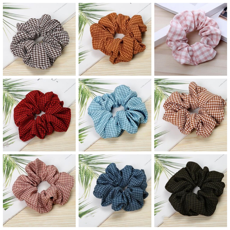 Scrunchy Hairband Plaid Girls Scrunchie Ponytail Headbands Grid Hair Holder Rope Headdress Rubber Bands Houndstooth Hair Accessories D4853, As pics
Scrunchy Hairband Plaid Girls Scrunchie Ponytail Headbands Grid Hair Holder Rope Headdress Rubber Bands Houndstooth Hair Accessories D4853, As pics