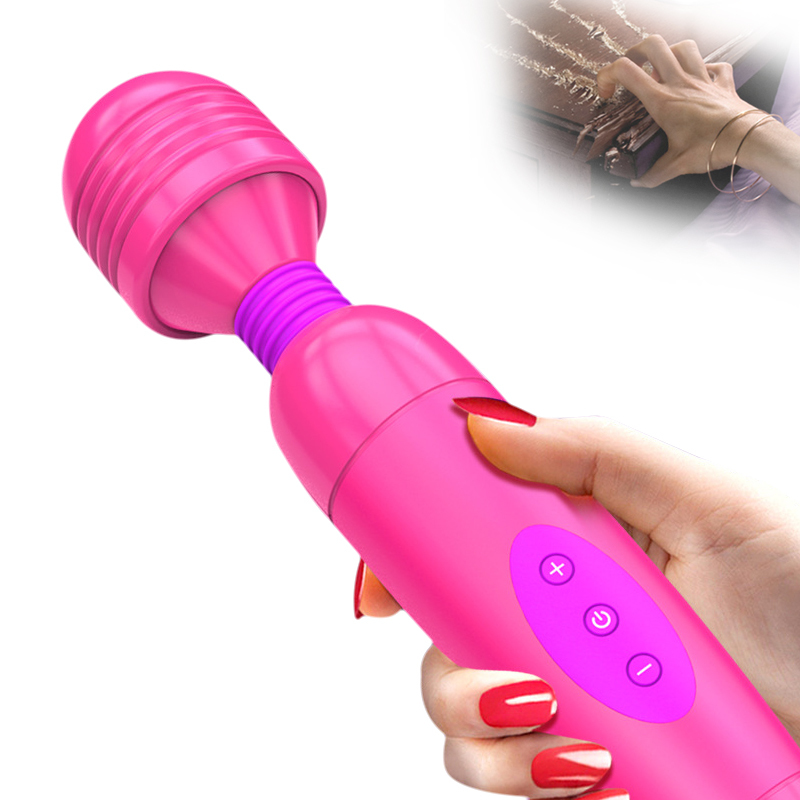 USB Vibrator G Spot AV Vibration Silicone Waterproof Erotic toys Sex shop Female Masturbation Adult Sex Products Y191214