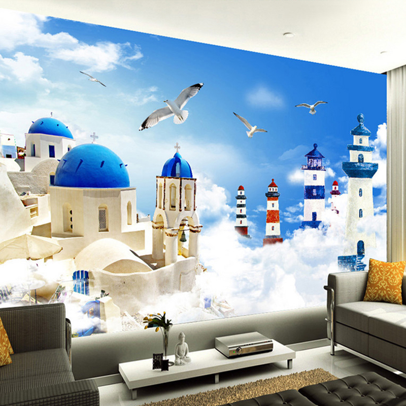 Drop Shipping Custom Photo Mediterranean Style Cartoon Lighthouse Seagulls TV Background Wall Painting Decor Mural Wallpaper 3D, As pic
Drop Shipping Custom Photo Mediterranean Style Cartoon Lighthouse Seagulls TV Background Wall Painting Decor Mural Wallpaper 3D, As pic