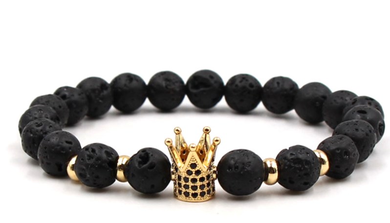8mm etc543 elastic adjusted nature Frosted agate Onyx black stone volcanic lava micro pave Crown cz cubic zirconia Bracelet
8mm etc543 elastic adjusted nature Frosted agate Onyx black stone volcanic lava micro pave Crown cz cubic zirconia Bracelet