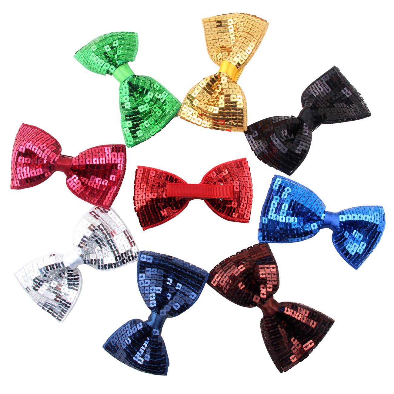 2019 Christmas Embroidery Sequin Bows glitter Barrettes WITH clip For Baby Girls Christmas Gifts Kids Hair DIY Accessories 18Colors, Slivery;white
2019 Christmas Embroidery Sequin Bows glitter Barrettes WITH clip For Baby Girls Christmas Gifts Kids Hair DIY Accessories 18Colors, Slivery;white