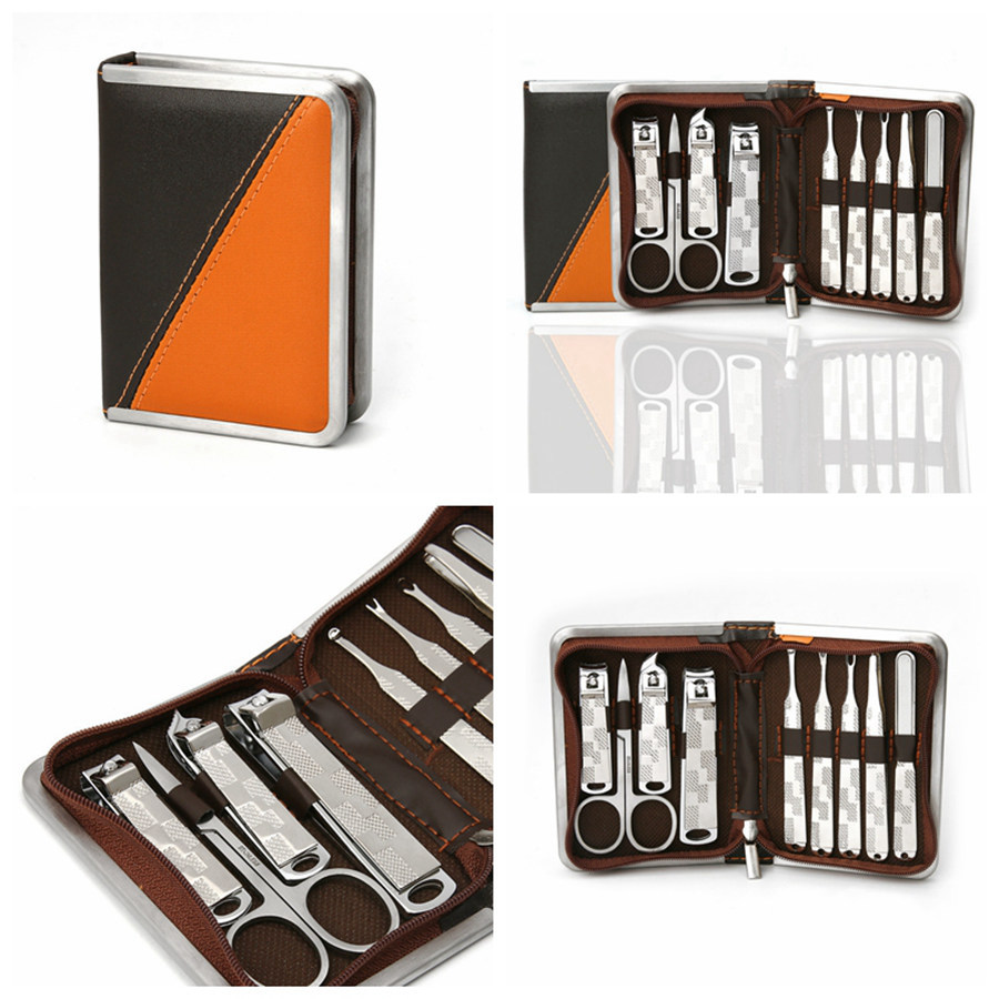 9pcs Nail Care Tools Manicure Sets Nail Clippers Nail Scissors Tweezer Manicure Pedicure Set Travel Grooming Kit RRA2558
9pcs Nail Care Tools Manicure Sets Nail Clippers Nail Scissors Tweezer Manicure Pedicure Set Travel Grooming Kit RRA2558