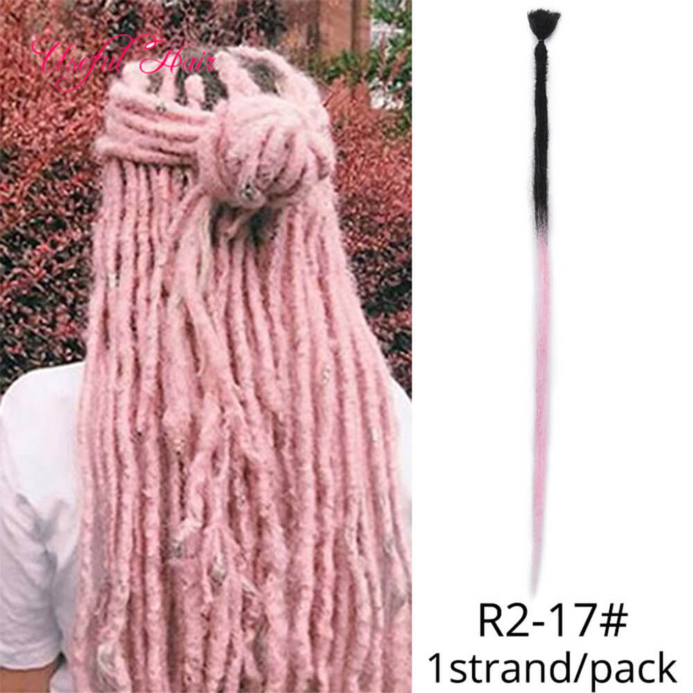 20inch Soft Dreadlocks Dreads Extensions Hair Crochet Braids Hairstyle Ombre Color Synthetic Braided Synthetic Braiding Hair Extensions, #2
20inch Soft Dreadlocks Dreads Extensions Hair Crochet Braids Hairstyle Ombre Color Synthetic Braided Synthetic Braiding Hair Extensions, #2