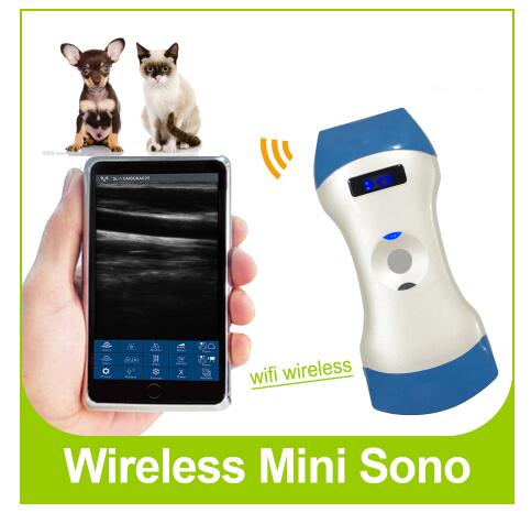 128 elements wireless veterinary ultrasound convex and linear probe double head 2 in 1 with FDA, CE and ISO
128 elements wireless veterinary ultrasound convex and linear probe double head 2 in 1 with FDA, CE and ISO