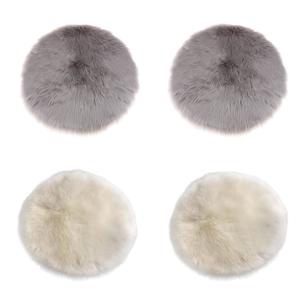 4pcs sheepskin silky seat cushion, home decor area rugs carpet, soft fluffy plush chair seat pads for home office restaurant white/gray 40cm
4pcs sheepskin silky seat cushion, home decor area rugs carpet, soft fluffy plush chair seat pads for home office restaurant white/gray 40cm