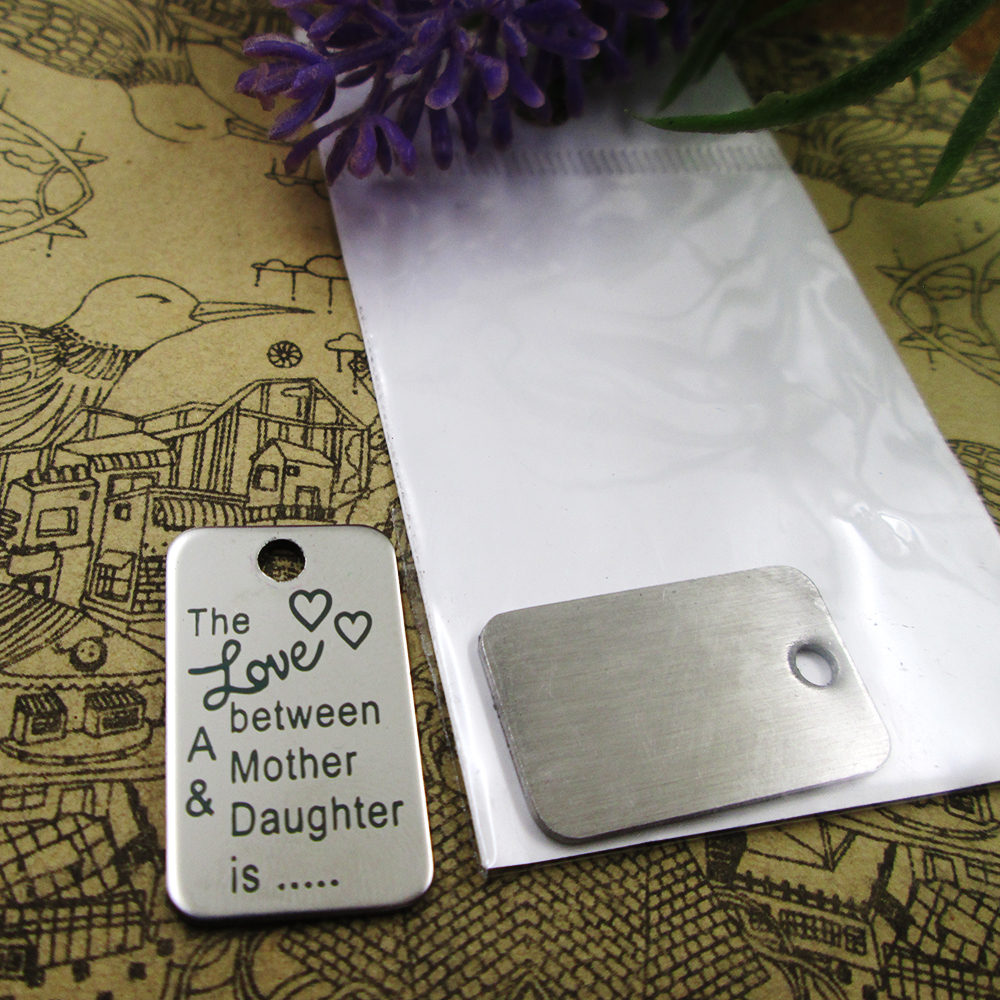 40pcs--"the love between a mother & daughter is"stainless steel charms more style for choosing DIY Charms pendants for necklace
40pcs--"the love between a mother & daughter is"stainless steel charms more style for choosing DIY Charms pendants for necklace