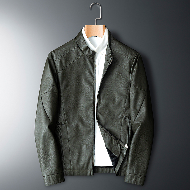 New Brand Warm Men PU Leather Jacket Male Zipper Motorcycle Coat Stand Collar Solid Mens Winter Windbreaker Faux Leather Outwear, Black
New Brand Warm Men PU Leather Jacket Male Zipper Motorcycle Coat Stand Collar Solid Mens Winter Windbreaker Faux Leather Outwear, Black