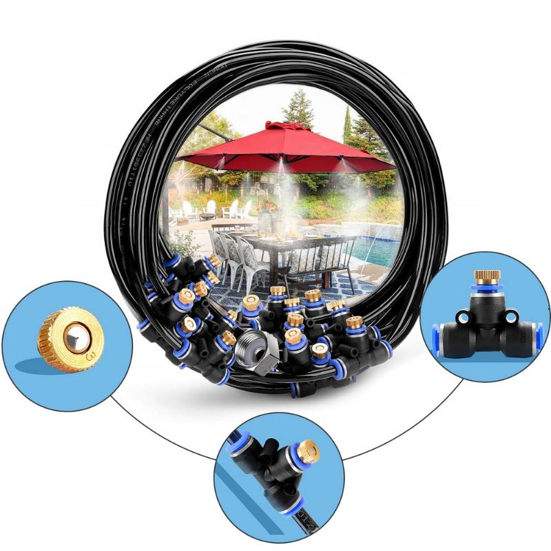 Sprayer 23 Meters Garden System Atomization DIY Design Effect Spray Outdoor Cooling Spray Cooling System Outdoor Sprayer
Sprayer 23 Meters Garden System Atomization DIY Design Effect Spray Outdoor Cooling Spray Cooling System Outdoor Sprayer