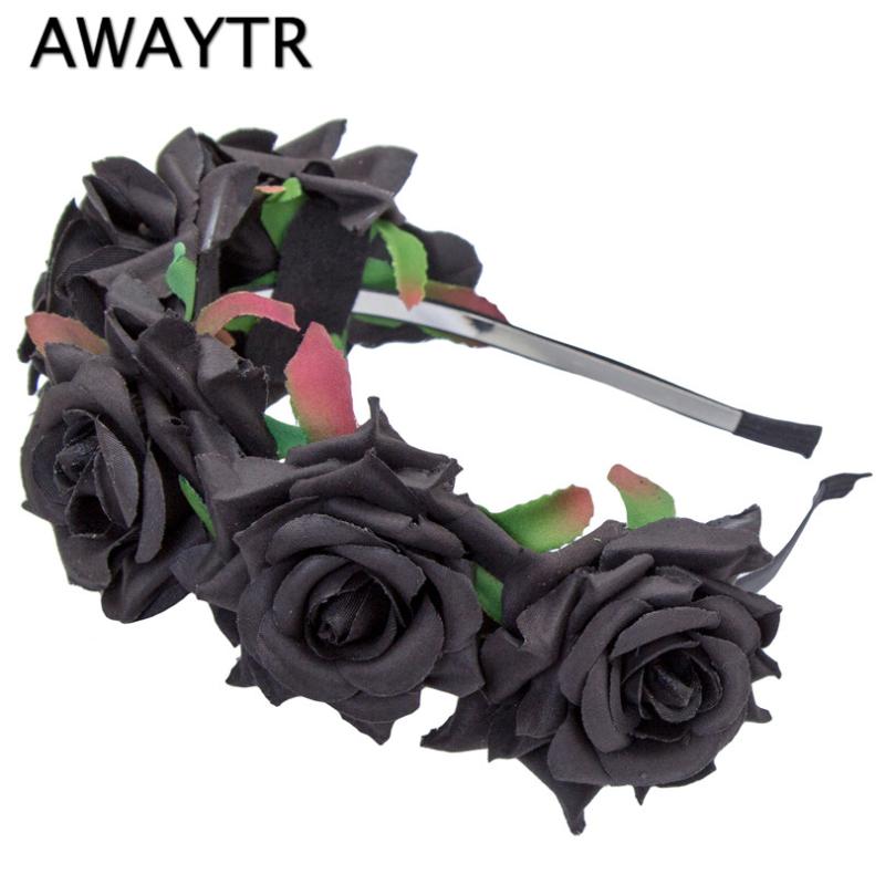 AWAYTR Handmade Bride Flower Crown Beauty Rose Floral Headband Hair Garland Festival Wedding Hair Accessories Hairbands
AWAYTR Handmade Bride Flower Crown Beauty Rose Floral Headband Hair Garland Festival Wedding Hair Accessories Hairbands