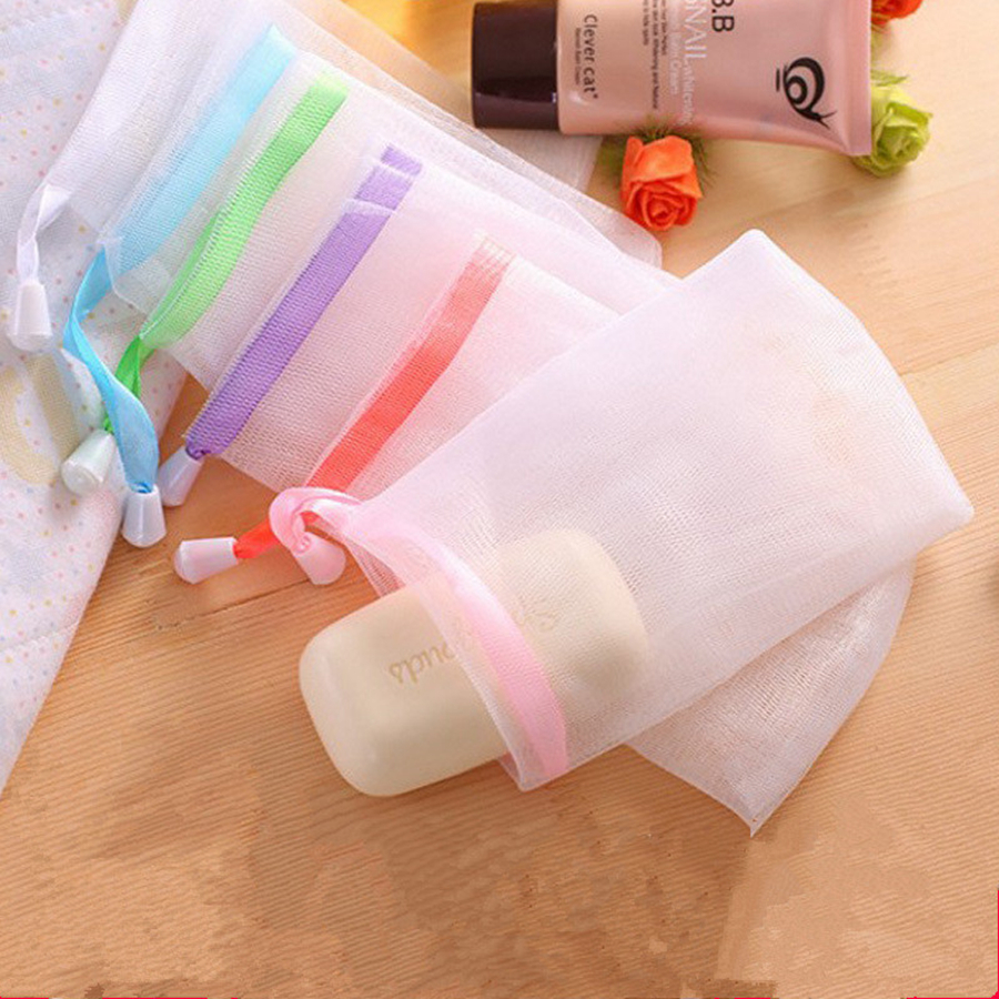 Soap Bag Foam Mesh Soaped Glove for Foaming Cleaning Bath Soap Net Bathroom Cleaning Gloves Mesh Bath Sponges Tools RRA1891 от DHgate WW