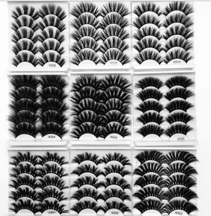 Free Shipping ePacket 5 pairs Multilayers 3D Mink Hair False Eyelashes 20mm 25mm Long Wispy Fluffy Eye lashes Full Volume
Free Shipping ePacket 5 pairs Multilayers 3D Mink Hair False Eyelashes 20mm 25mm Long Wispy Fluffy Eye lashes Full Volume