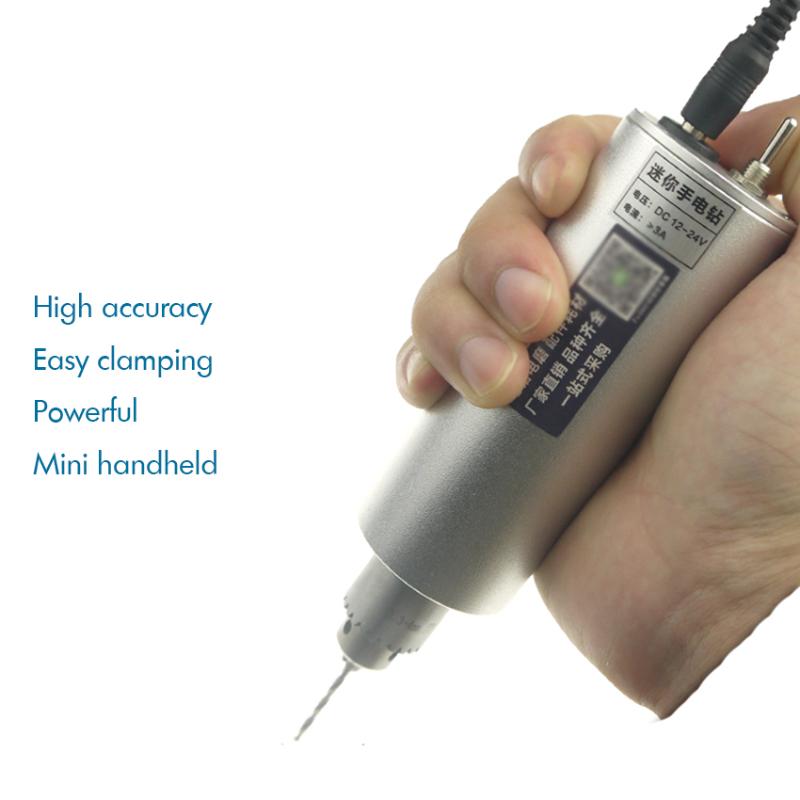 0.3-4mm Mini Micro Electric Drill Aluminum Hand Portable Handheld Drill Engraver Pen Grinder with/ Power Supply, Rotary Tools
0.3-4mm Mini Micro Electric Drill Aluminum Hand Portable Handheld Drill Engraver Pen Grinder with/ Power Supply, Rotary Tools