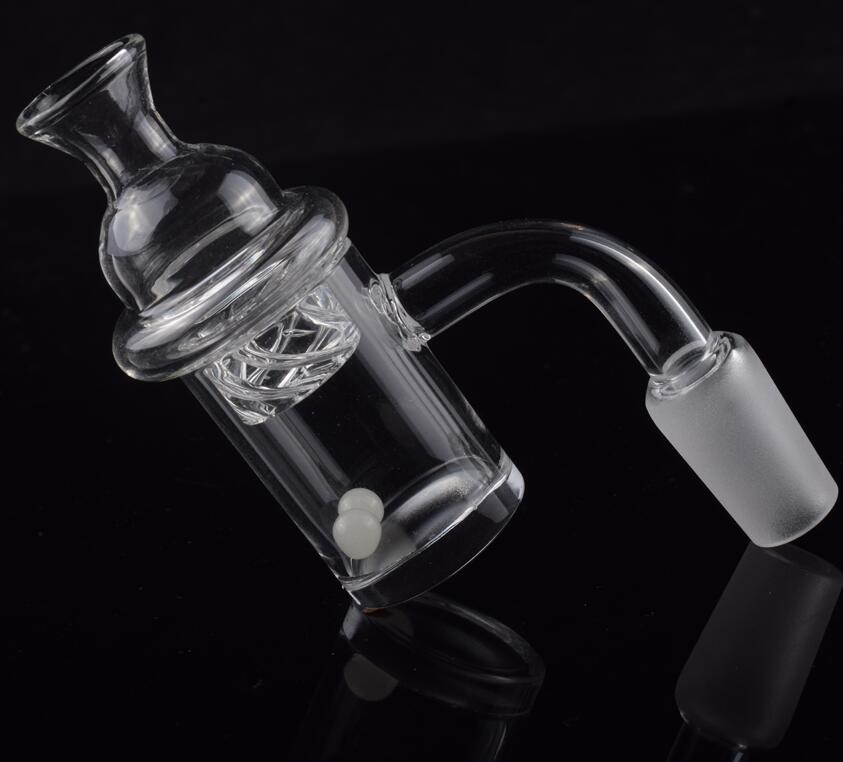 New 5mm Thick Bottom Quartz Banger Nail with cyclone Spinning Carb Cap & Terp Pearl Ball 10mm 14mm 18mm Female Male For Glass Bongs
New 5mm Thick Bottom Quartz Banger Nail with cyclone Spinning Carb Cap & Terp Pearl Ball 10mm 14mm 18mm Female Male For Glass Bongs