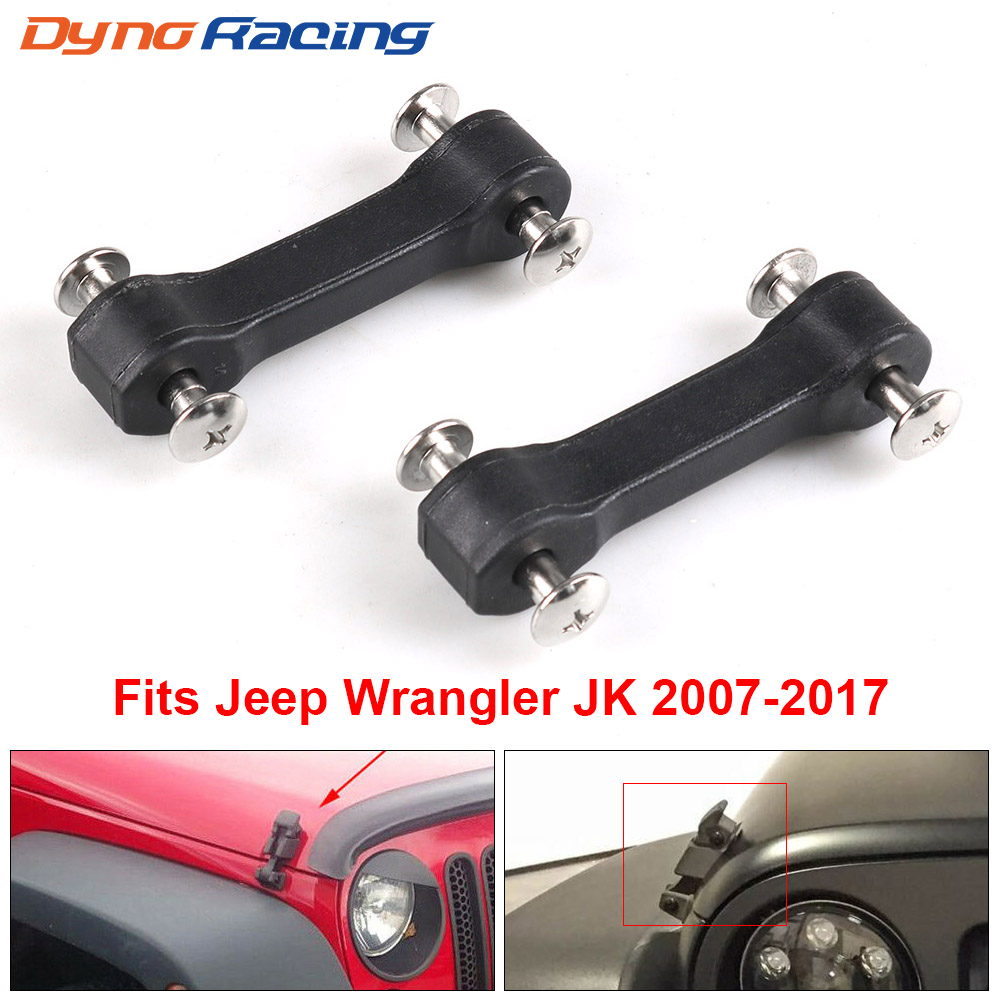 For Jeep Wrangler JK 2007-2017 Black Hood Latch Upgrade Kit Stops Shake Rattle Engine Bonnets Hood Lock
For Jeep Wrangler JK 2007-2017 Black Hood Latch Upgrade Kit Stops Shake Rattle Engine Bonnets Hood Lock