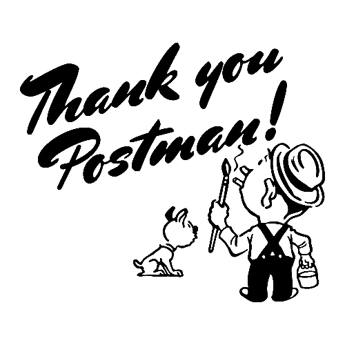 15*12.7cm Thank You Postman Letterbox Post Box Sticker Funny Car Window Bumper Novelty JDM Drift Vinyl Decal Sticker, Color
15*12.7cm Thank You Postman Letterbox Post Box Sticker Funny Car Window Bumper Novelty JDM Drift Vinyl Decal Sticker, Color