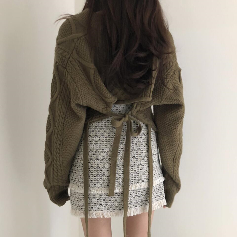Mazefeng New 2020 Women's Autumn Winter Sweaters Pullovers Lace Up Bow Solid Minimalist Cute Elegant Casual Short Tops, Beige
Mazefeng New 2020 Women's Autumn Winter Sweaters Pullovers Lace Up Bow Solid Minimalist Cute Elegant Casual Short Tops, Beige