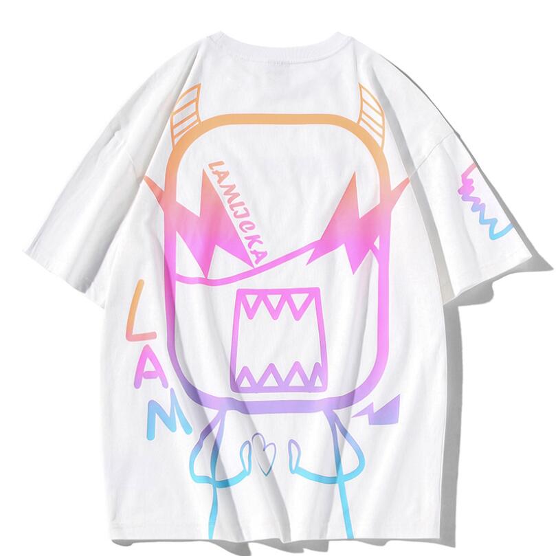 Mens T Shirts Fashion Mens Clothing 2020 Summer Casual Streetwear Gradient Little Monster Print T Shirt Cotton O Neck Tops W601, White;black
Mens T Shirts Fashion Mens Clothing 2020 Summer Casual Streetwear Gradient Little Monster Print T Shirt Cotton O Neck Tops W601, White;black