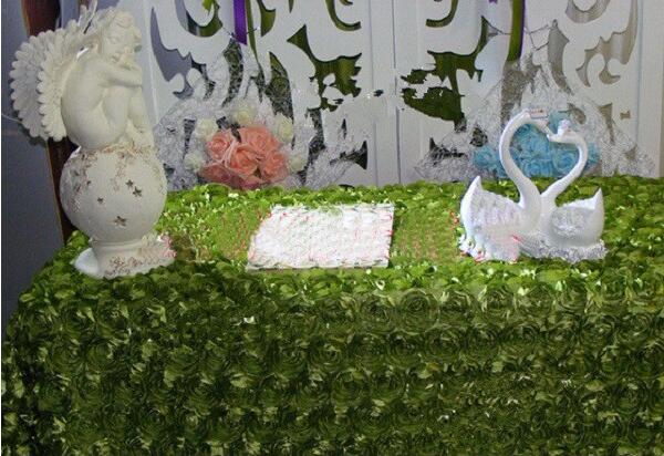 Wedding Decoration-Multicolor stereo rose fabric, 3D wedding carpet For Wedding background 10 Meters/lot, 13 colors