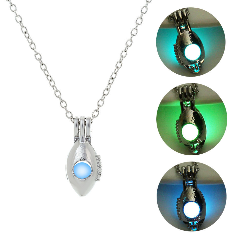 Popular Goose Ogival Noctilucent Necklace Woman Ellipse Noctilucent Pearl Pendant Halloween Ornaments
Popular Goose Ogival Noctilucent Necklace Woman Ellipse Noctilucent Pearl Pendant Halloween Ornaments